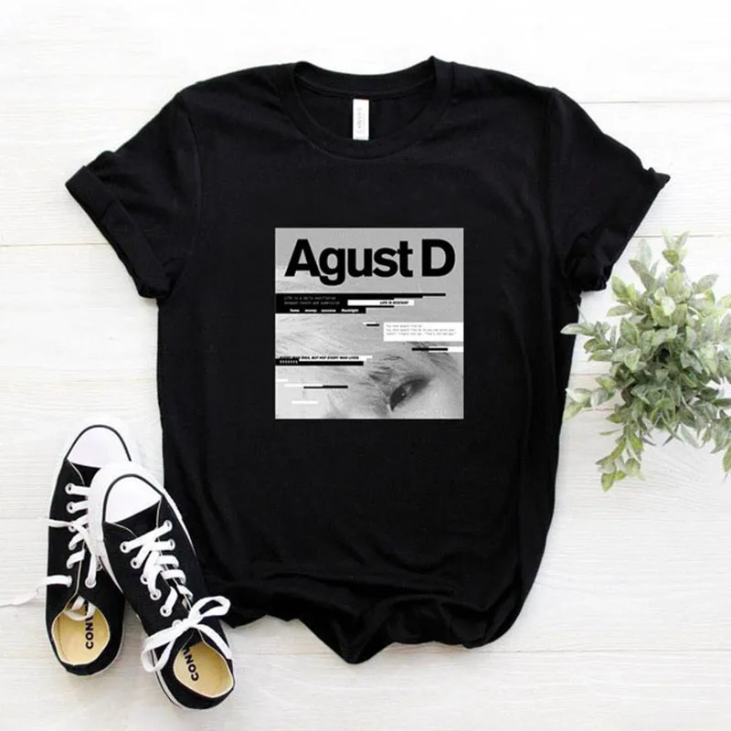 Summer Clothing Teens - Yeni Kore versiyonu KPOP Agust D