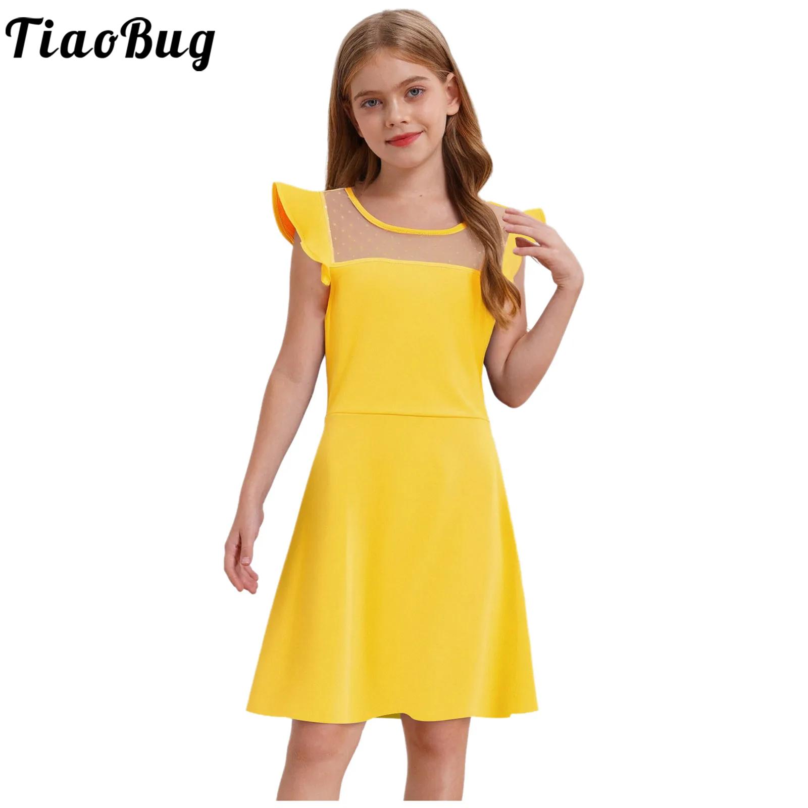 Summer Clothing Teens - Genç Kız yaz elbisesi Fırfır Kollu