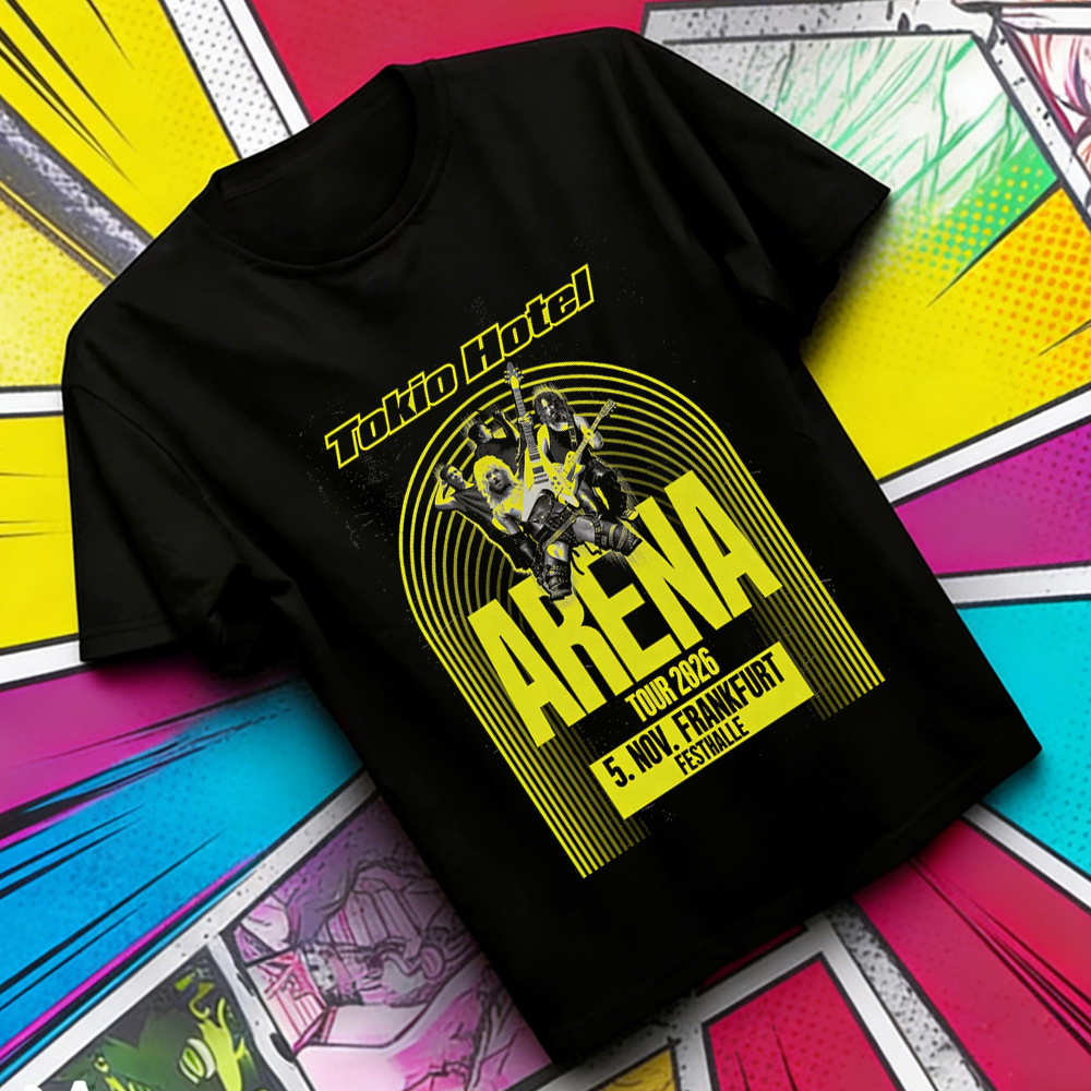 Summer Clothing Teens - Tokio Hotel Arena Tour 2026 Pamuklu