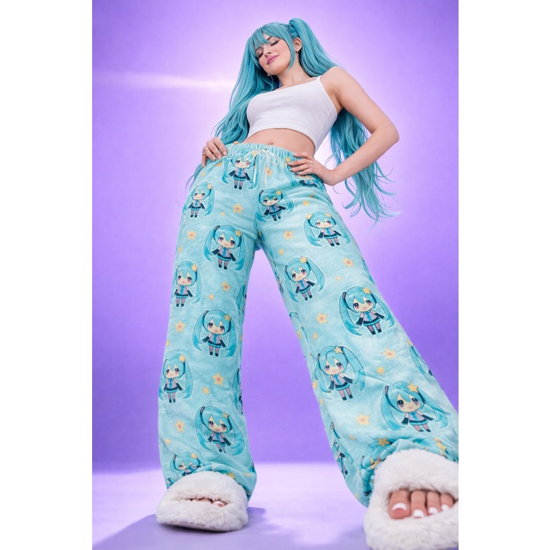 Summer Edit Clothing - 2026 Yaz Miku Karikatür Tam Baskılı