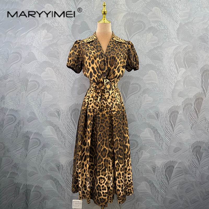 Summer Edit Clothing - MARYYIMEI Moda leopar desenli kadın giyim