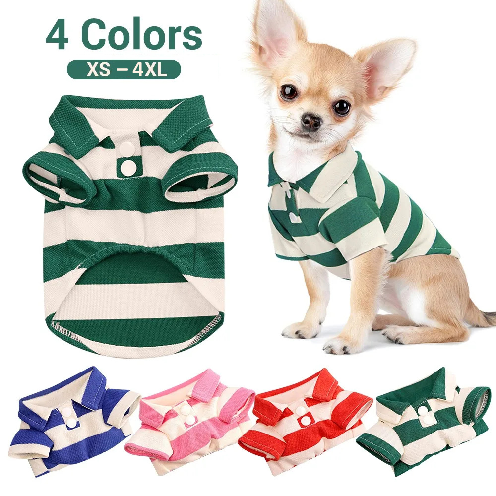 Summer Dog Clothing - Pet Köpek Gömlek Yaz Köpek Giysileri