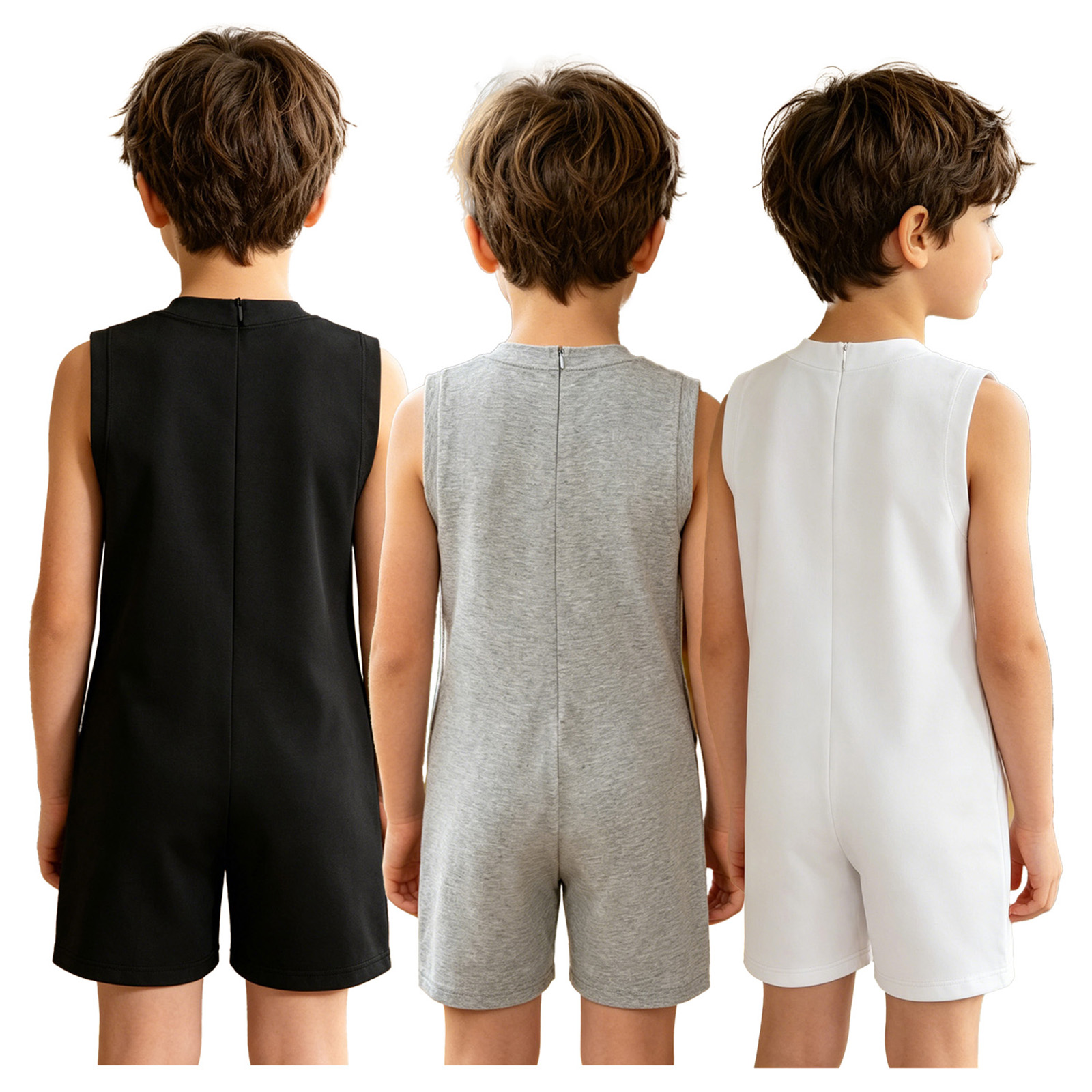 Summer Clothing Needs - 3 adet Çocuk Erkek Kız Otizm
