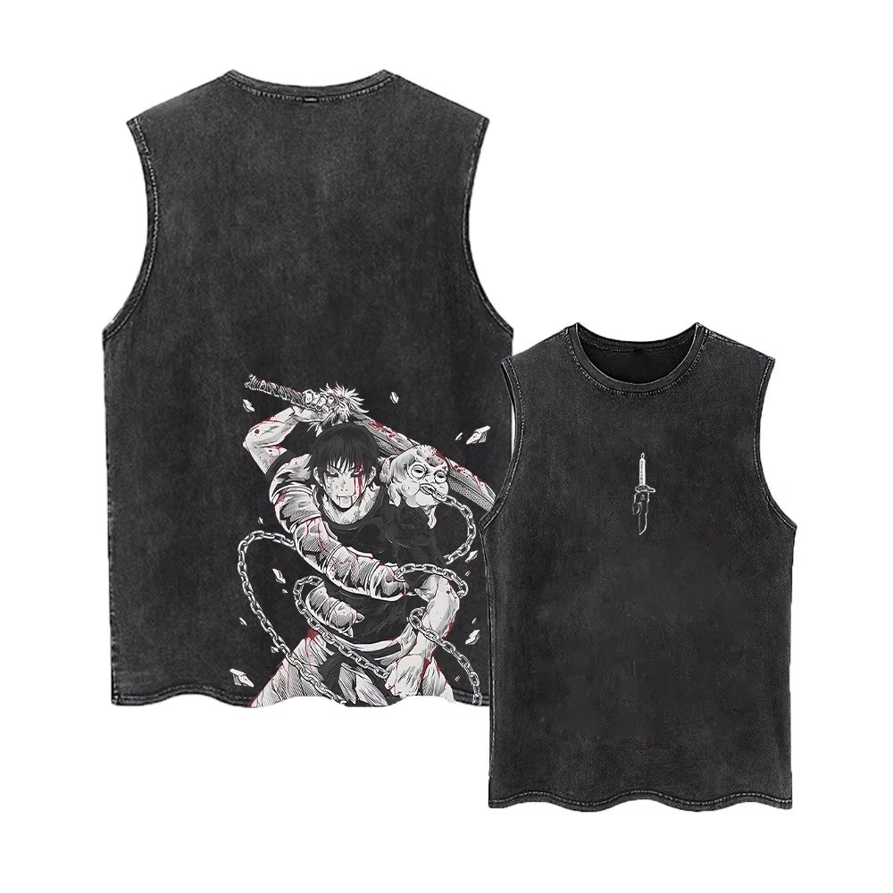 Summer Edit Clothing - 2026 Jujutsu Kaisen Yazlık Spor Yeleği