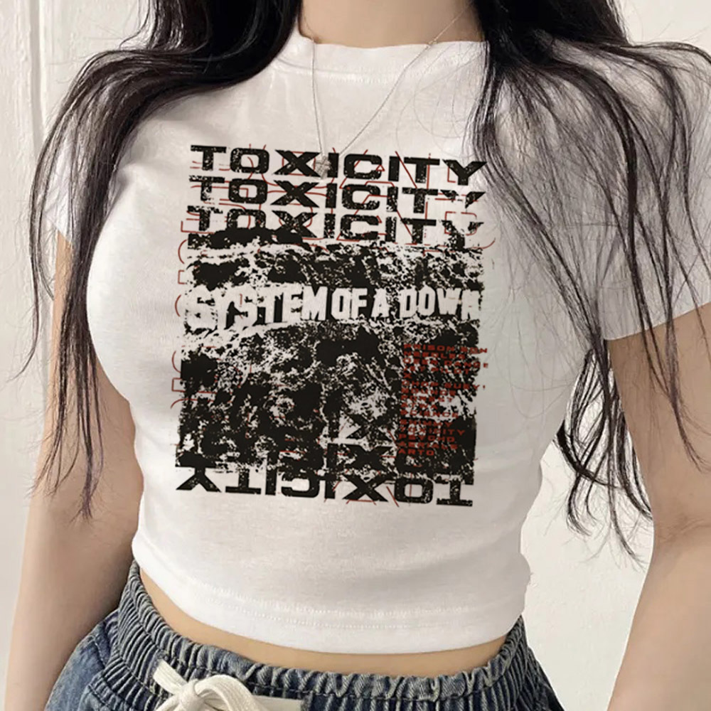 System of a Down crop top genç - Summer Clothing Teens incelemesi ve fiyatı