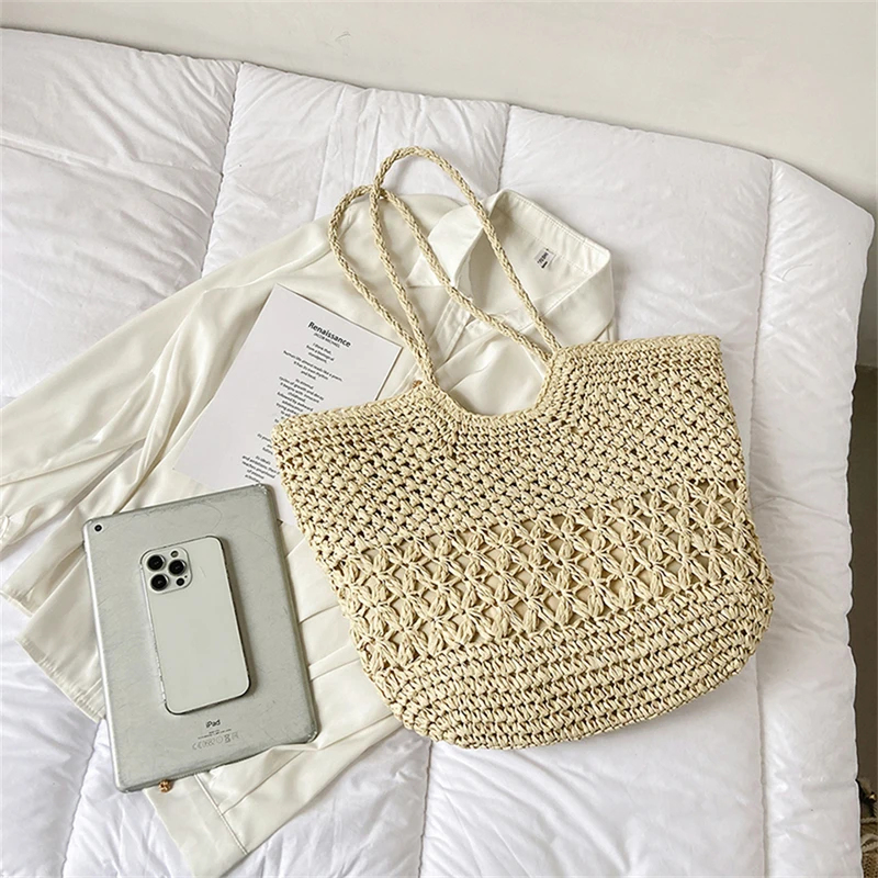 Rahat Tasarım Hasır Örgü Çanta - Beach Bag Straw incelemesi ve fiyatı