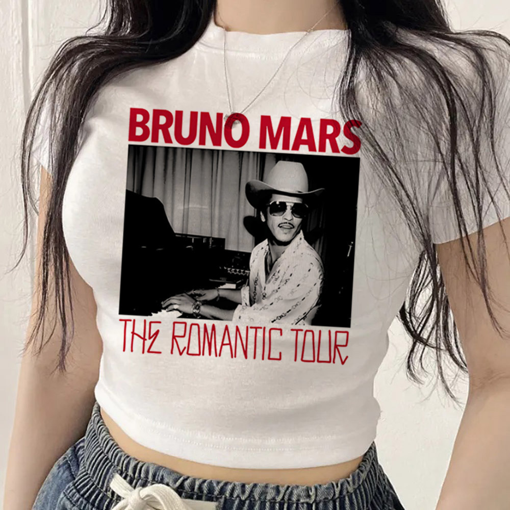 Bruno Mars kısa üst genç anime - Summer Clothing Teens incelemesi ve fiyatı
