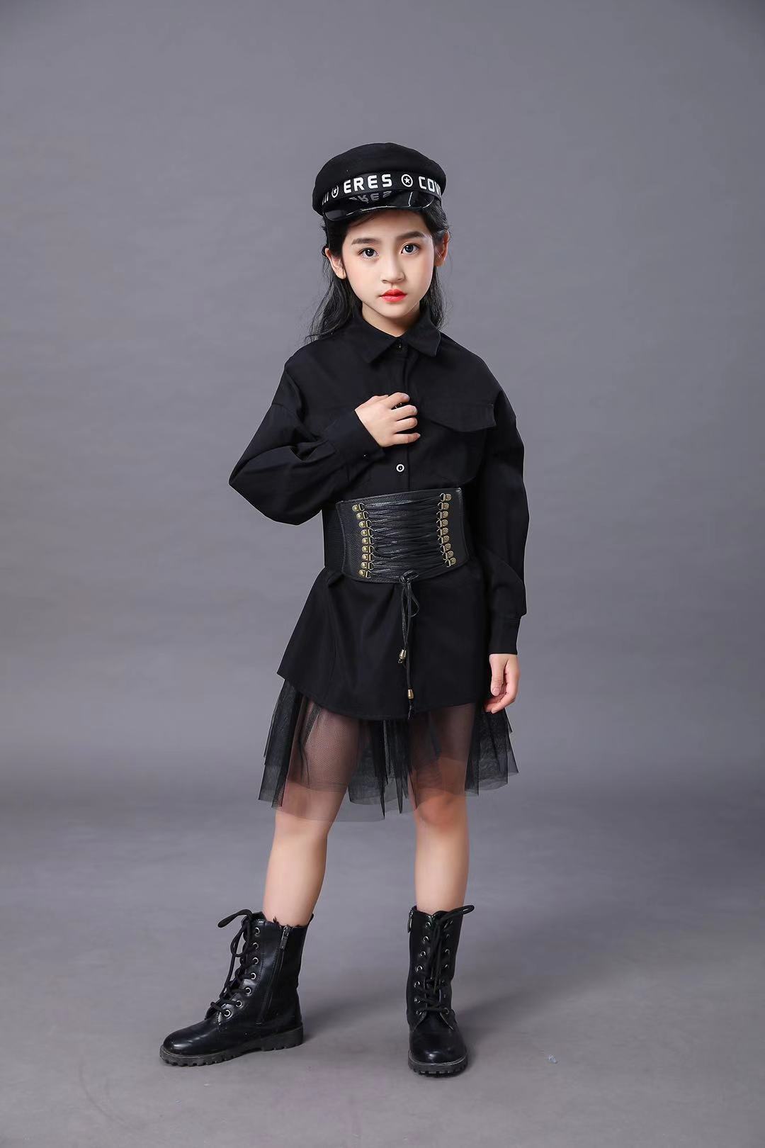 Çocuk Siyah Takım Elbise Kız M - Summer Clothing Girls incelemesi ve fiyatı