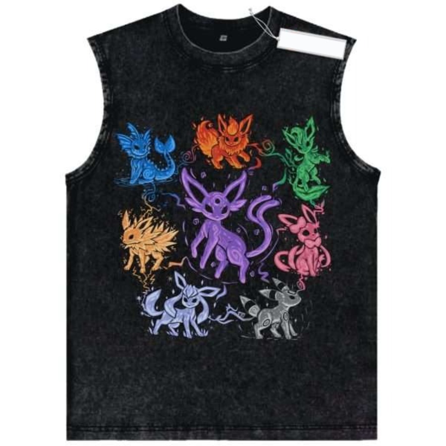 Vintage Yıkanmış Pokemon Karak - Summer Edit Clothing incelemesi ve fiyatı