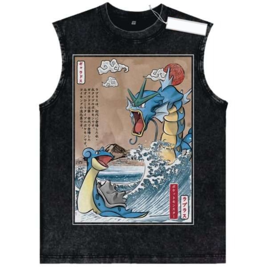 Vintage Yıkanmış Pokemon Karak - Summer Edit Clothing incelemesi ve fiyatı