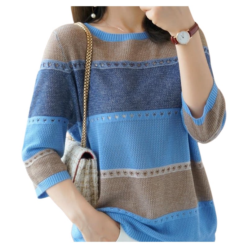 Kadın Kazak 3/4 Kollu Kore Mod - Summer Clothing Yarn incelemesi ve fiyatı