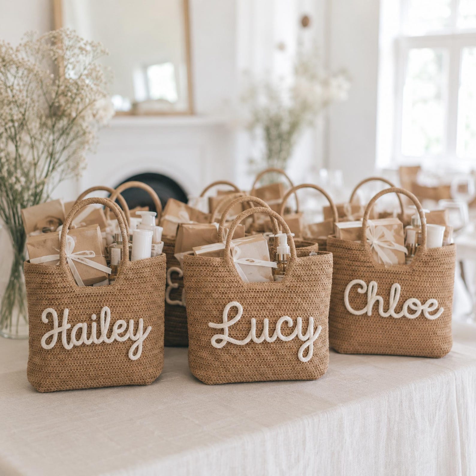 Kişiye Özel Bez Çanta, Nedime  - Beach Bag Straw incelemesi ve fiyatı