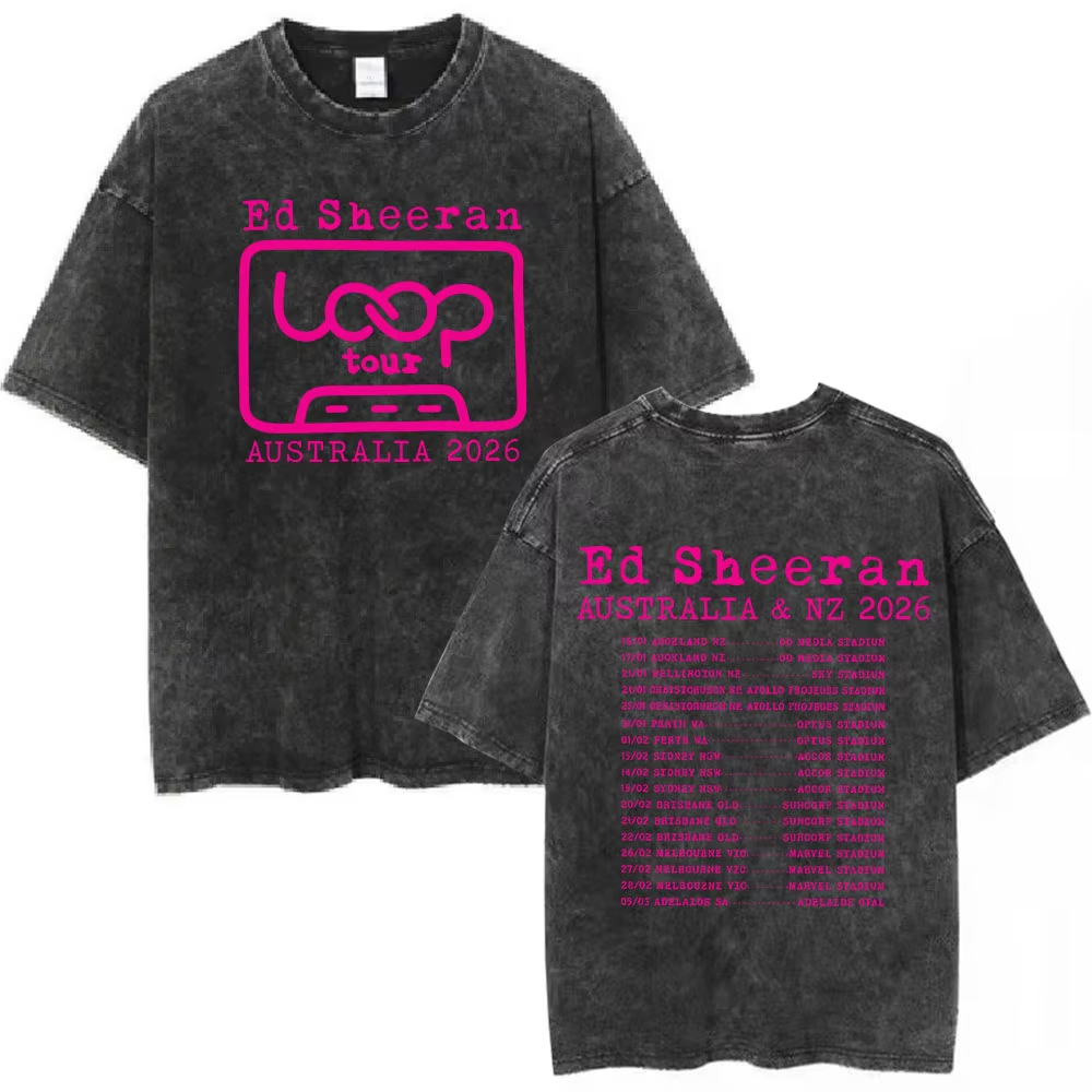 Ed Sheeran Loop Tour Avustraly - Summer Clothing Australia incelemesi ve fiyatı