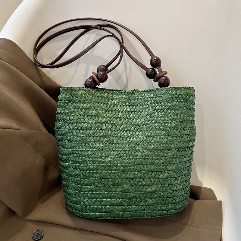 Kadınlar için rahat saman doku - Beach Bag Straw incelemesi ve fiyatı