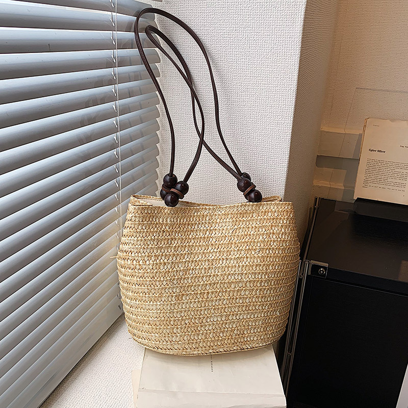 Kadınlar için rahat saman doku - Beach Bag Straw incelemesi ve fiyatı