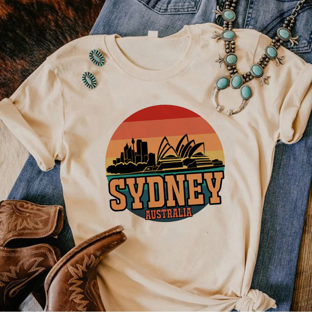 Avustralya tshirt kadınlar ani - Summer Clothing Australia incelemesi ve fiyatı