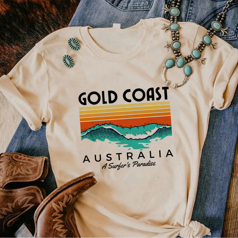 Avustralya tshirt kadınlar ani - Summer Clothing Australia incelemesi ve fiyatı