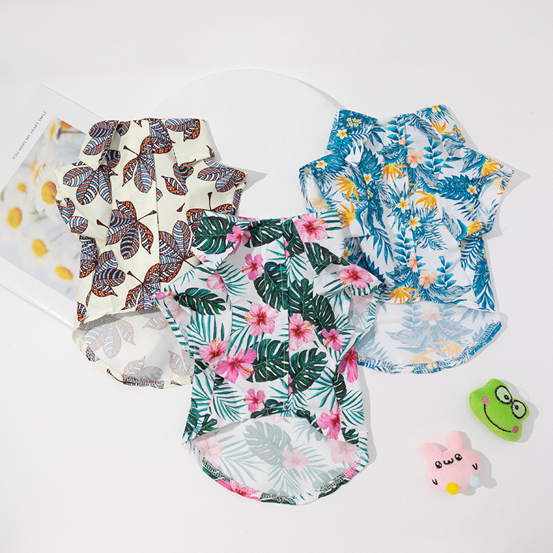 Köpek havai gömleği hawaii köp - Summer Dog Clothing incelemesi ve fiyatı