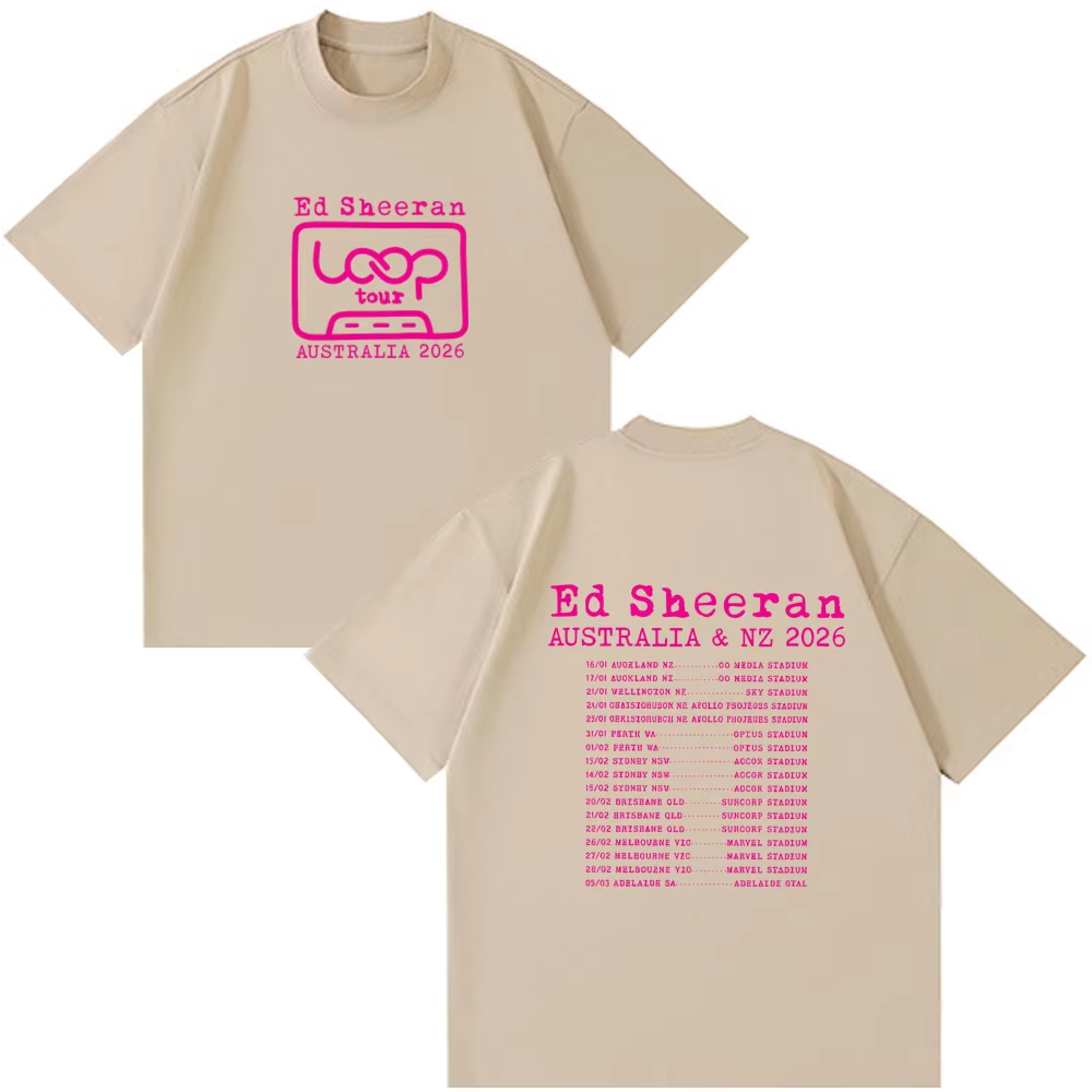Ed Sheeran Loop Turu Avustraly - Summer Clothing Australia incelemesi ve fiyatı