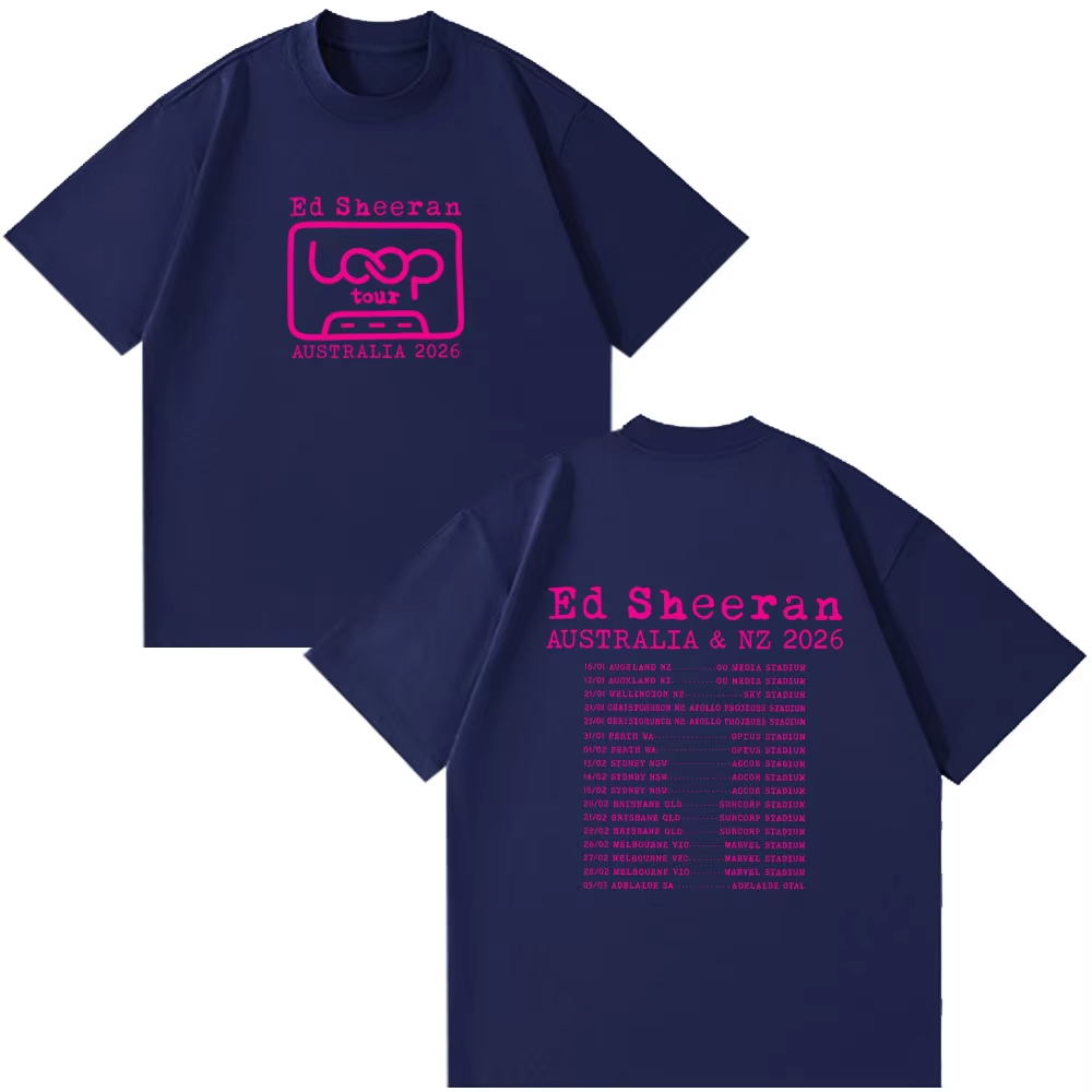 Ed Sheeran Loop Turu Avustraly - Summer Clothing Australia incelemesi ve fiyatı
