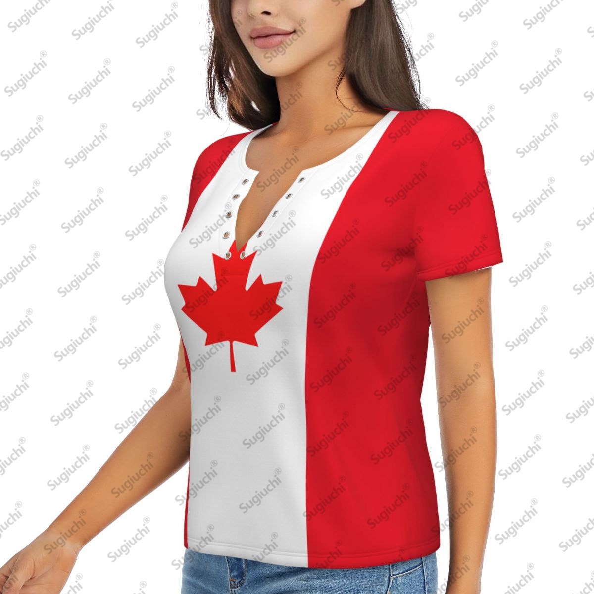 2025 Kanada Bayrağı Seksi Deri - Summer Clothing Women Canada incelemesi ve fiyatı