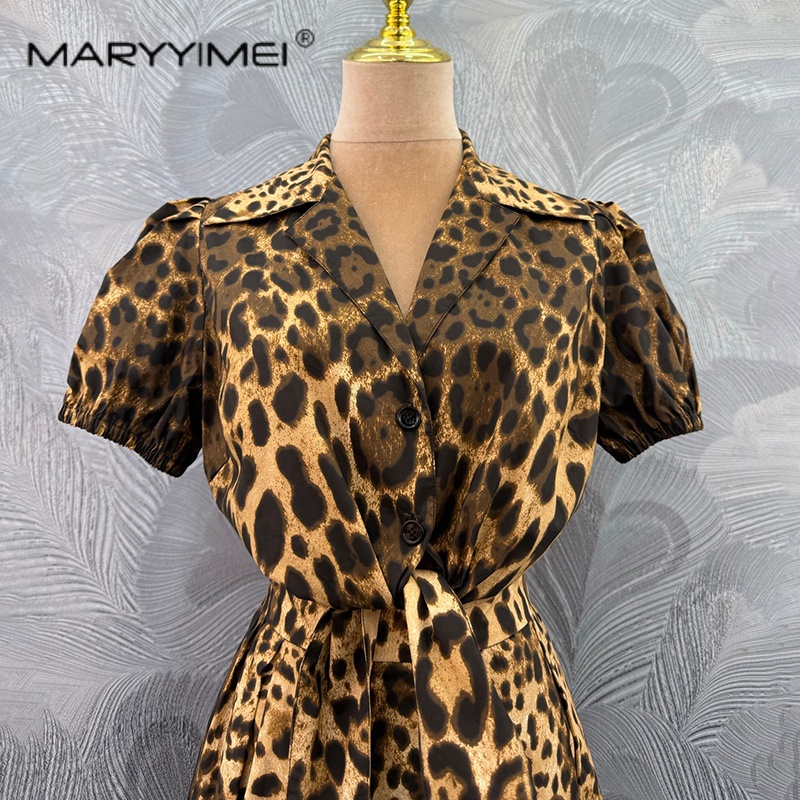 MARYYIMEI Moda leopar desenli  - Summer Edit Clothing incelemesi ve fiyatı