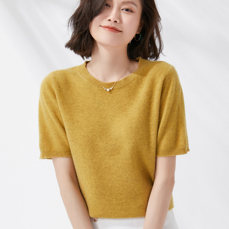 İlkbahar ve Yaz Yeni Kısa koll - Summer Clothing Yarn incelemesi ve fiyatı