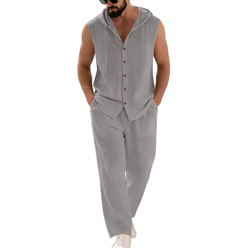 Erkek Günlük Keten Takım Elbis - Summer Clothing Mens incelemesi ve fiyatı