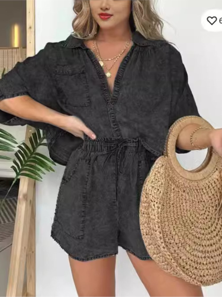 Moda Vintage Denim Mavi Şort T - Summer Clothing Zara incelemesi ve fiyatı