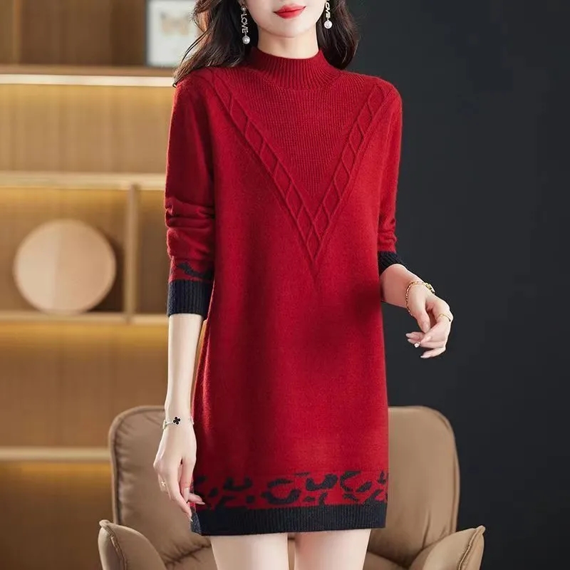 Kadın kazak kazak yarım yüksek - Summer Clothing Yarn incelemesi ve fiyatı