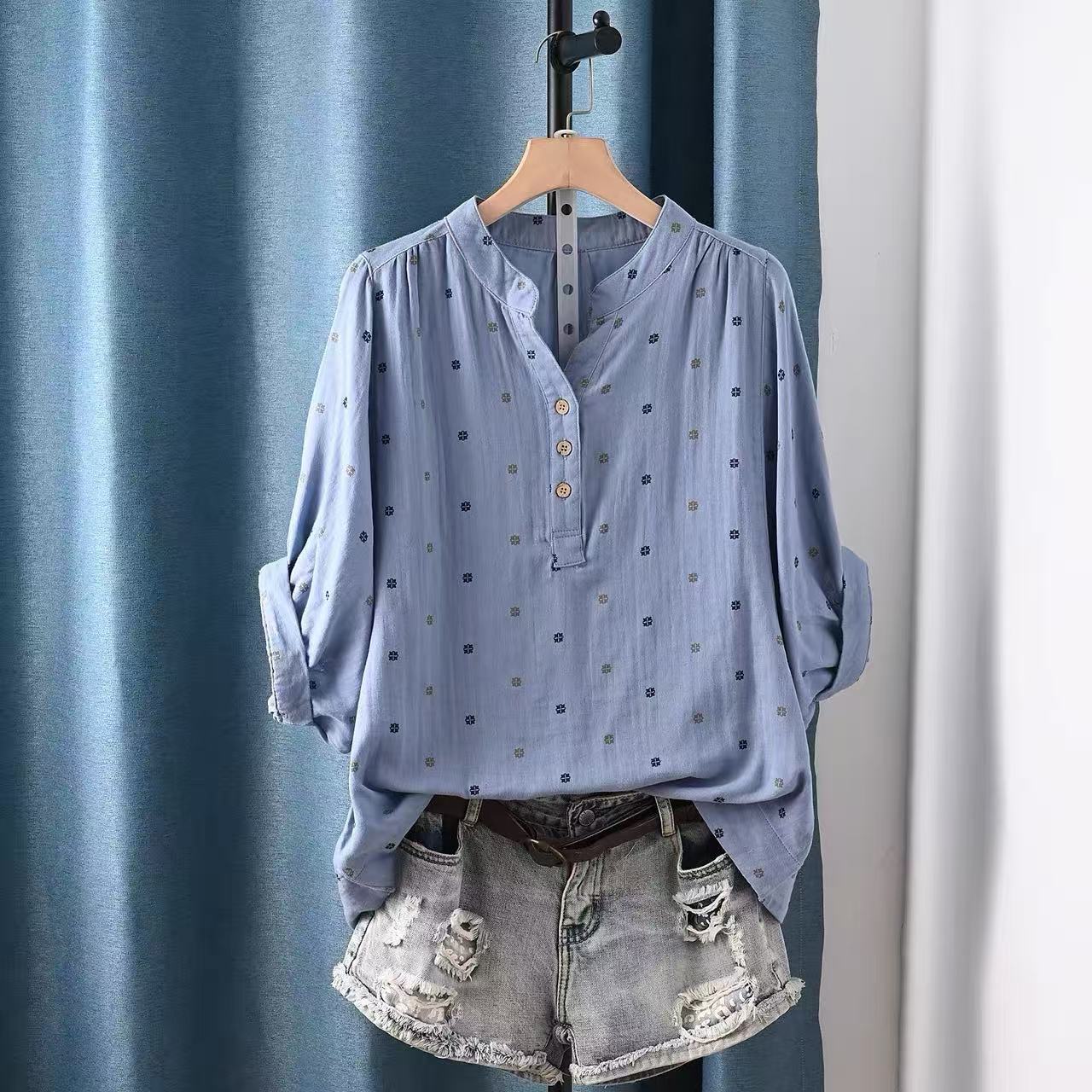 2026 Kadın bluzu Japon pamuk i - Summer Clothing Yarn incelemesi ve fiyatı