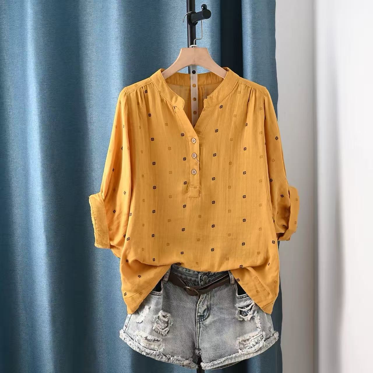 2026 Kadın bluzu Japon pamuk i - Summer Clothing Yarn incelemesi ve fiyatı