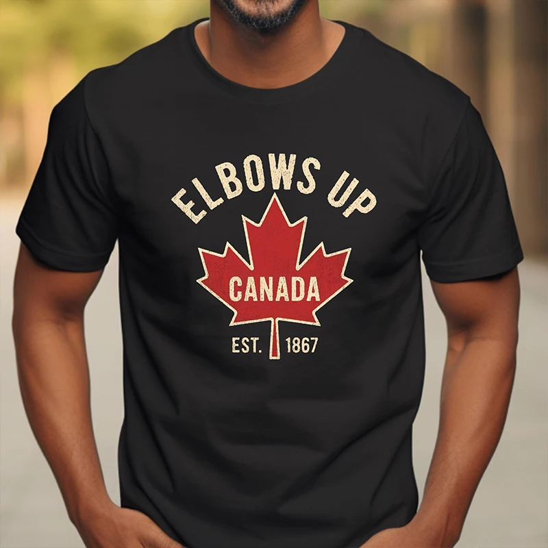 Dirsekler Yukarı Kanada T-shir - Summer Clothing Women Canada incelemesi ve fiyatı