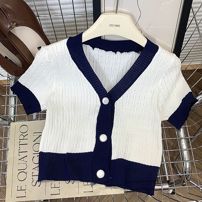 Kadın Düğme Yukarı Kısa Kollu  - Summer Clothing Teens incelemesi ve fiyatı