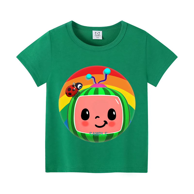 Cocomelons Bebek T-Shirt Anime - Summer Clothing Girls incelemesi ve fiyatı
