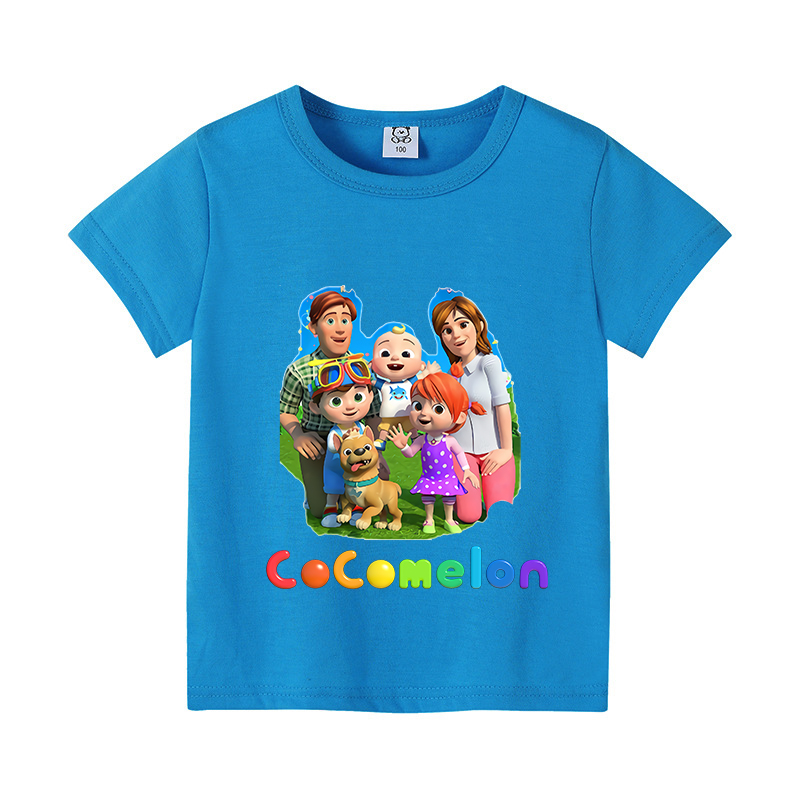 Cocomelons Bebek T-Shirt Anime - Summer Clothing Girls incelemesi ve fiyatı