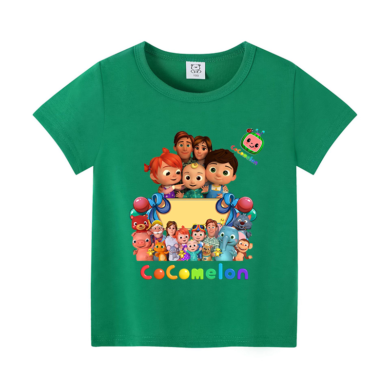 Cocomelons Bebek T-Shirt Anime - Summer Clothing Girls incelemesi ve fiyatı