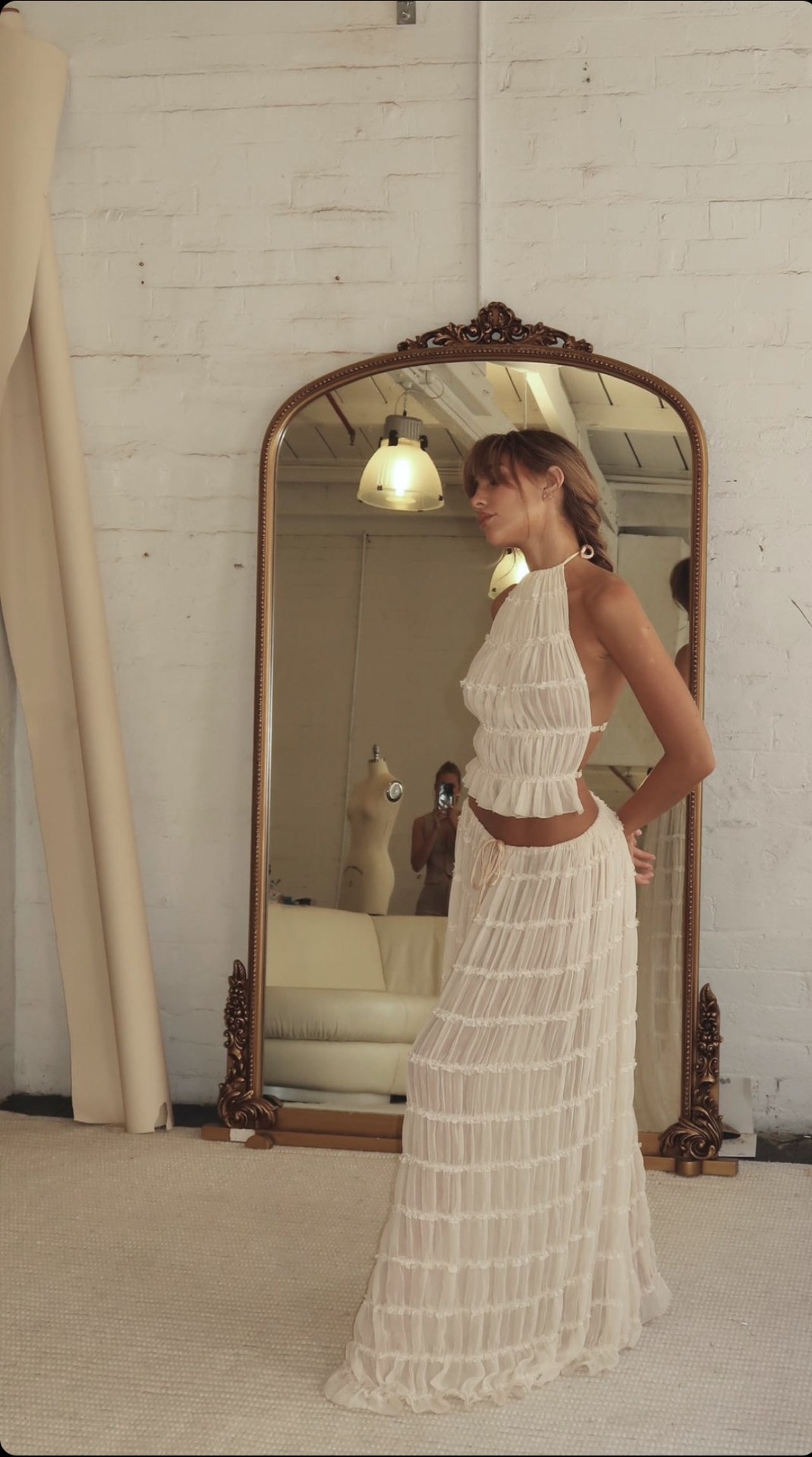 Moda Halter Boyun Uzun Etek Ta - Summer Clothing Zara incelemesi ve fiyatı