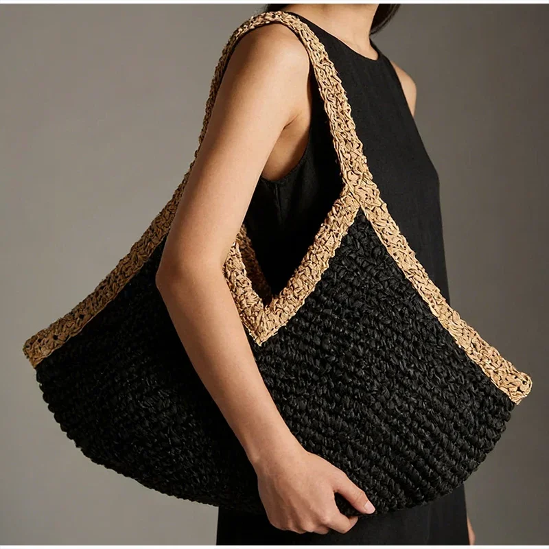 Yaz Yeni El Dokuma Çanta Büyük - Beach Bag Straw incelemesi ve fiyatı
